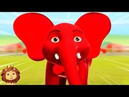 एक मोटा हाथी, Ek Mota Hathi, Collection of Best Animal Songs and Kids Cartoon Hindi Rhymes | LIVE