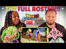 DRAGON BALL: Sparking! Zero Full Roster Reveal REACTION!!!