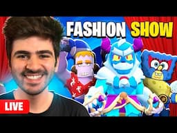 BRAWL STARS SUBSCRIBER FASHION SHOW!!