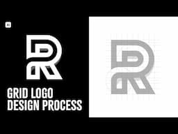 Create a Stunning 'R' Letter Mark Logo | Step-by-Step Tutorial