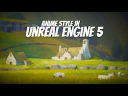 How I Built this Anime-Style Environment in Unreal Engine