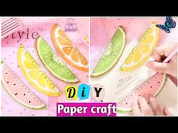 🌷Paper Craft || Handmade Ruler || Easy Craft || 5 minutes craft