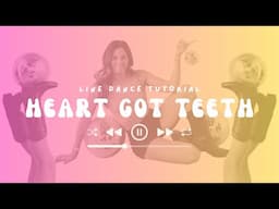 Learn "Heart Got Teeth" in 3 Minutes [Teeth] Line Dance Tutorial