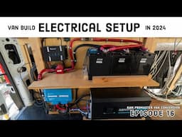 Electrical Setup in a Van Build with Renogy (Alternator Charger, Wiring, & Tips) | VanBuild Ep 16