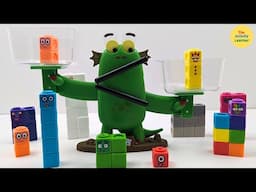 Numberblocks® Blockzee Balance Activity | Compare Numbers | Educational Videos for Toddlers