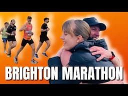 Brighton Marathon 2023 Race Vlog (Sub 3:30 Attempt)