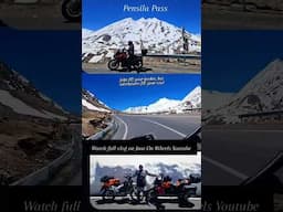 Reached pensila pass of Zanskar #visitladakh #biketour #mountainlife #jaatonwheels #pensilapass