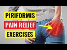 Piriformis Syndrome Pain Relief Exercises in 5 min