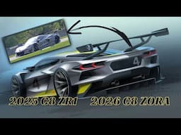 Leaked Photo's & Information on the all new 2025 Corvette Zr1 and 2026 Corvette Zora!