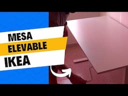 💪 ¡Montar tu MESA ELEVABLE Ikea en minutos! Y la futura mejora... ¿Qué será?