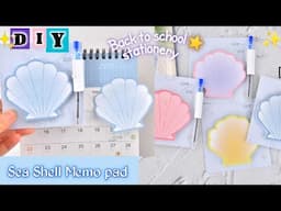 How to make Memo pads | Note pads at home with WHITE paper 😍 #craftersworld #diy #diycrafts #journal