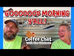 GOOOOOOOOD MORNING Y'ALL! tiny house, homesteading, off-grid, cabin build, DIY HOW TO tractor