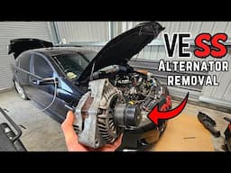 Alternator - How To Remove & Replace. Holden VE SS LS2 Gen3 V8