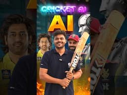 🤯எங்க கொண்டு வந்து நிறுத்திருக்க பாத்தியா | 🏏Cricket Players chosen by AI 🤖 #shorts