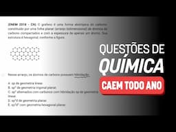 🚨 Como resolver 5 questões de Química | Revisão ENEM 2024 #JuntosAtéaProva