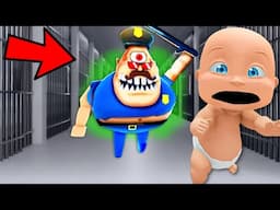 Baby Escapes MR STINKY'S PRISON!