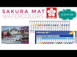 Sakura Mat Watercolors ; How good are these?