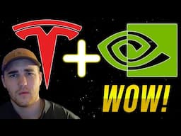 Pinpoint reason why Tesla stock is up and NVIDIA is MAJOR beneficiary!