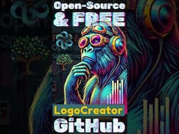 Create STUNNING Logos in SECONDS! (Free & Open Source!) 🤯 #chatgpt #logo #ai