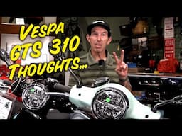 Robot's Thoughts on the New 2025 Vespa GTS 310