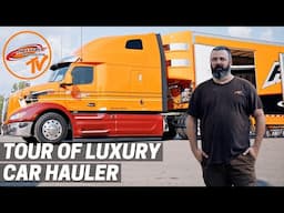 Supercar Transport Guru Tours his Luxury Car Hauler Trucking Setup Walkthrough | Reliable Cribs S4E4