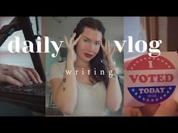 Should I kill the horse or nah? | DAILY WRITING VLOG | NaNoWriMo, sorta | thoughts on chapter titles