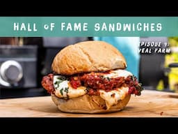 Chef Matt Basile's Incredible Veal Parmesan Sandwich Recipe | BBQ | Hall of Fame Sandwiches