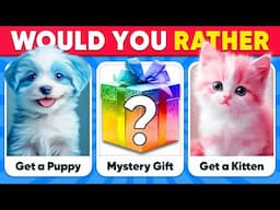 Would You Rather...Girl or Boy or Mystery Gift Edition ❤️💙🎁 Daily Quiz