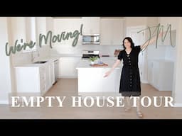 We Bought Our Dream Home! Ultimate Empty House Tour | New Construction 2024 | Justine Marie