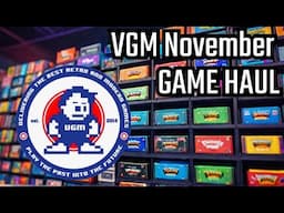 Video Games Monthly Unboxing: November’s Retro Game Haul!