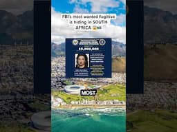 FBI’s most wanted fugitive hiding in South Africa 😱🇿🇦 #shorts #southafrica #capetown