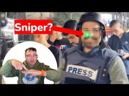 Is this Journalist being Targeted by a Sniper?