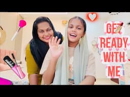 Get Ready With Me 💄 🥰 | Sunaina Basheer | Suhana Basheer