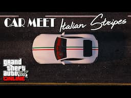 🔴 GTA 5 CAR MEET "ITALIAN STRIPES" | PS5 | LIVESTREAM #299