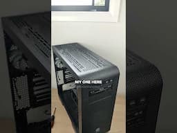 This PC case is too big