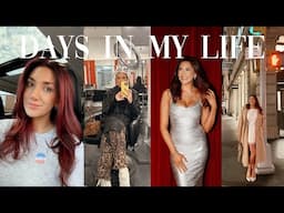 VLOG: RED HAIR, podcast live show, starting accutane (skin update), voting + more!