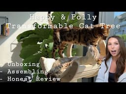 HAPPY & POLLY: Cat Tree Unboxing, Assembling, and Honest Review