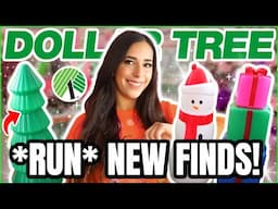 OMG RUN! 😱 Dollar Tree Finds that will sellout fast this Christmas 2024