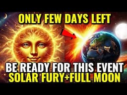 CAUTION! CRAZY Solar Activity is going to PEAK during a Full Supermoon!