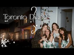 toronto diaries ep.8 | winter shenanigans and a butt load of school