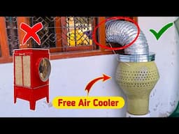 How to Make Free Matka Air Cooler #invention