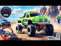 Real Offroad Monster Truck Driving - Jeep Derby Mud and Rocks Driver Simulator - Android GamePlay