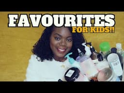 Current Favourite Natural Hair Products For Kids 2024!!