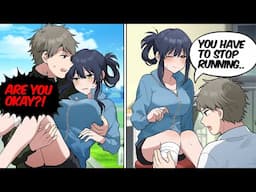 [Manga Dub] Saw an Injured Beauty While Jogging – Told Her to Rest, But She Refused… [RomCom]