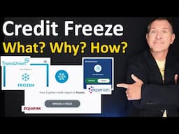 How To Freeze Your Credit (and Unfreeze) + Why you'd ask TransUnion, Equifax, Experian to do it