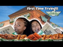 WINGSTOP MUKBANG!! | We Tried WINGSTOP For The FIRST TIME!!!