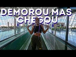 vlog de viagem: avião + amigos + Brasilia - DIA 1