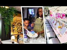 WEEKLY VLOG | DAVION'S 9TH BIRTHDAY PARTY + FAMILY BOWLING NIGHT + OPENING B-DAY GIFTS & MORE!