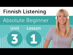 Learn Finnish | Listening Practice - Getting Help from the Teacher in Finland