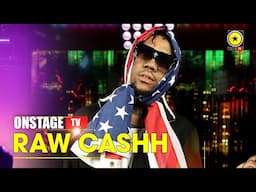 Raw Cashh: The Dancehaller Who Uses The US Flag As Part Of His Image